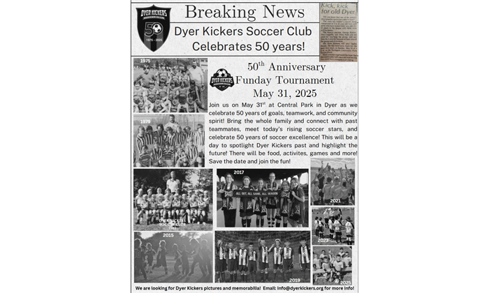Join us on May 31 for our 50th Anniversary Tournament Funday!