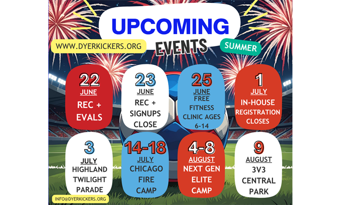 Upcoming Events! Volunteers Needed