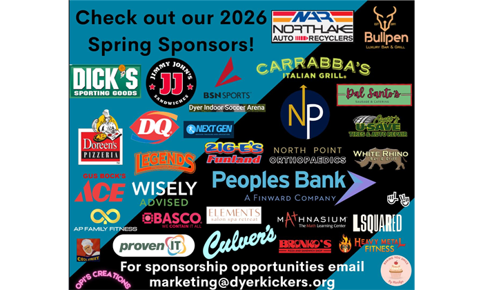 Sponsor a 2026 Team!